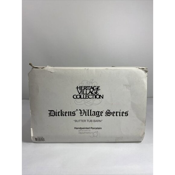 Dept 56 Dickens Village - Butter Tub Barn - Picture 6 of 6